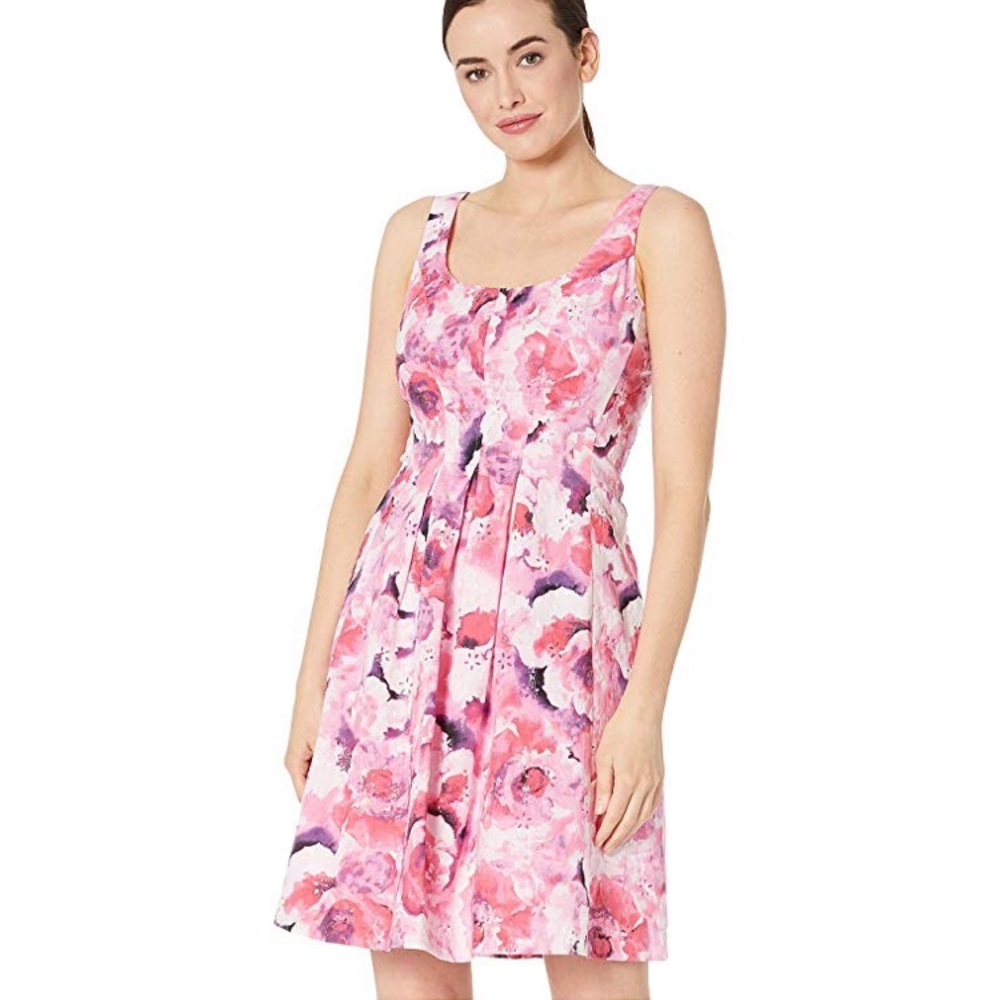 Pappagallo the carrot dress, pink floral
